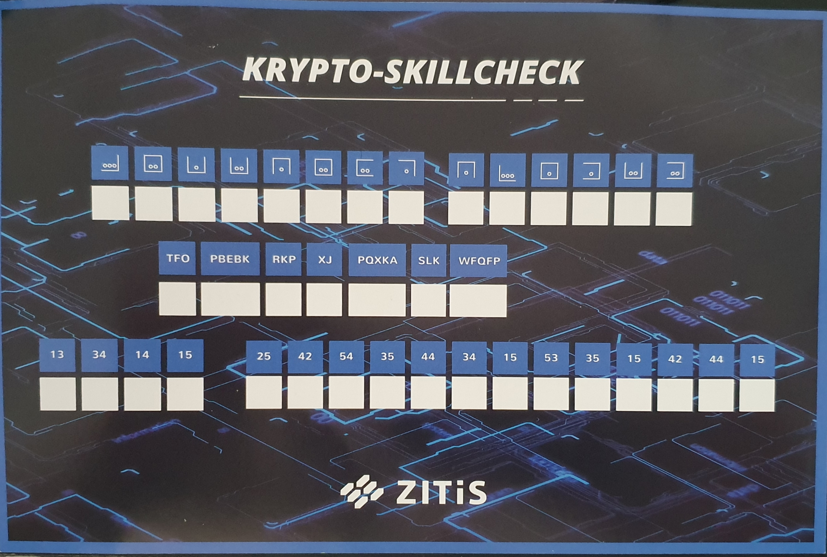 Gamescom 2019 - Zitis - Krypto Challenge