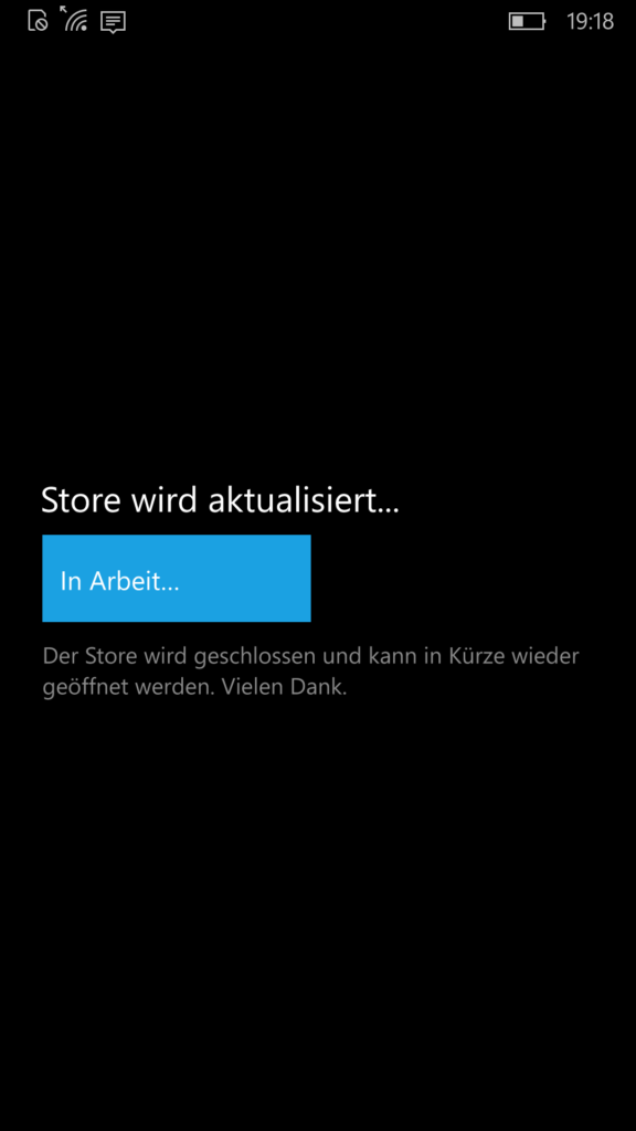 Windows Mobile Store Update