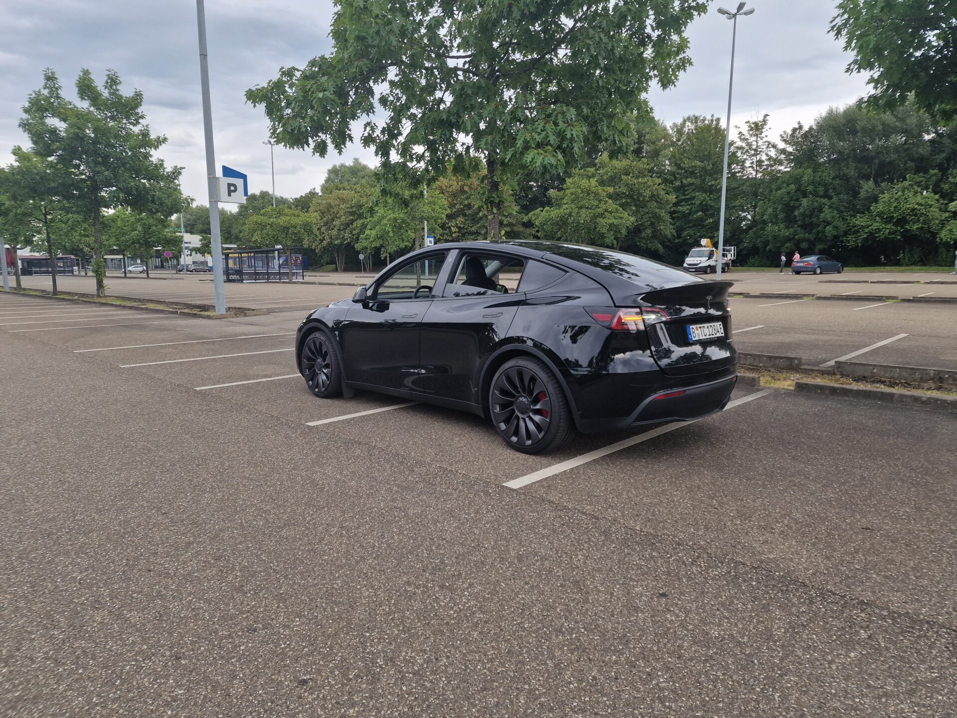 Tesla Model Y - Testfahrt