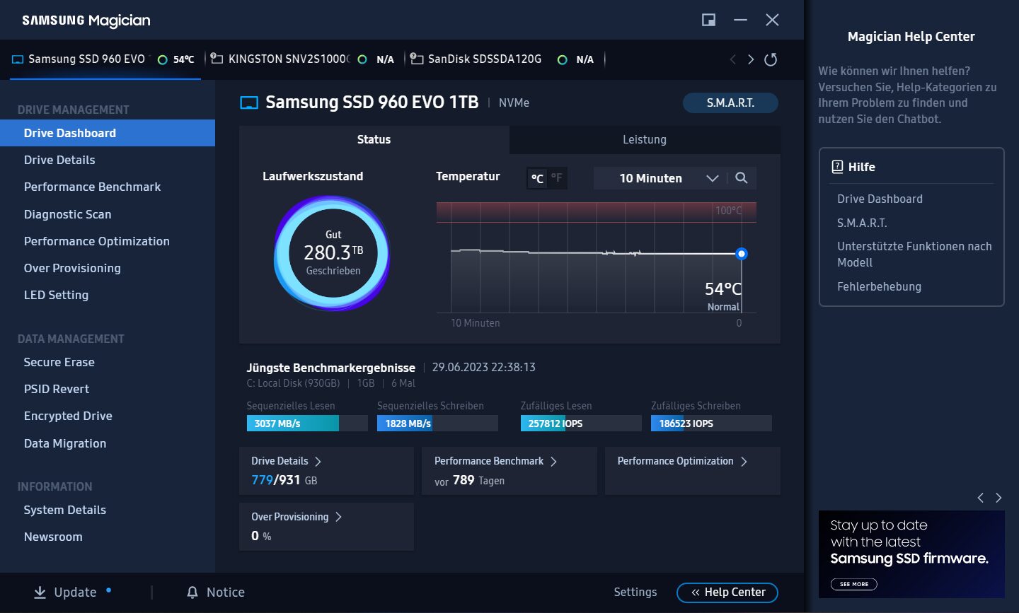 Samsung Magican Software